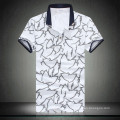 15PKPT15 2015 casual holiday printed tree branch mens polo shirt